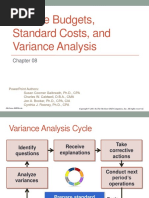 Flexible Budgets, Standard Costs, and Variance Analysis