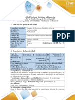 Guía de Actividades y Rúbrica de Evaluación - Paso 3 - Reflexión Teórica