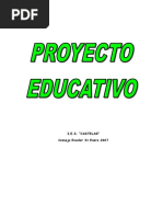 Proyecto Educativo 2008 Castelar