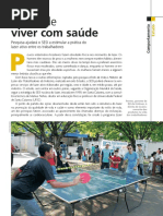 Arte de Viver Com Saude _ SESI e Lazer Ativo