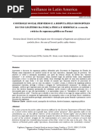 Texto Extra- Fábia Belarto - Controle Social Perverso