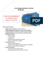 Bodegas modulares o móviles RF 30 a 90 características y modelos