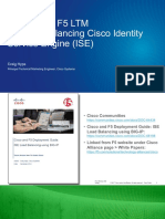 Configuring F5 LTM For Cisco ISE Load Balancing