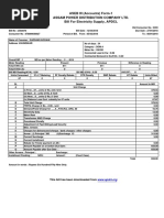 TSSPDCL Bill Sample Format 1 | PDF