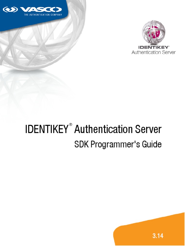 IDENTIKEY Authentication Server SDK Programmer