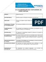 Ejemplo de Estructura - Plan de Curso PDF