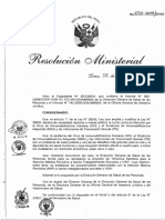 Directiva de Atencion Medica Periodica a Trabajadores Sexuales y HSH RM 650-2009-MINSA