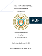 Análisis estadístico emisiones óxido azufre planta industrial