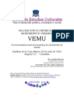 Valoracion Economica de Monumentos Urbanos Camilo Herrera LIBROSVIRTUAL PDF