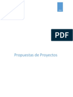 Propuestas de Proyectos