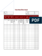 Fmea Template