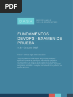 DASA DevOps Fundamentals Mock Exam-Spanish