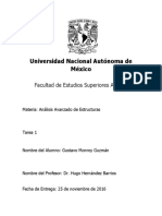 Matriz de rigideces de un marco con nodos flexibles