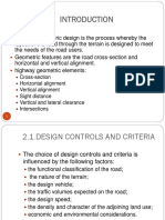 Geometrical Design of Highway