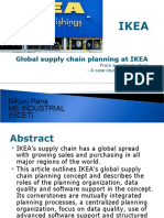 IKEA's Global Supply Chain Planning