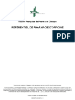 Référentiel Pharmacie d'Officine