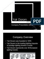 Yair Doram Company  Presentation V