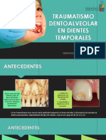 Traumatismo Dentoalveolar en Dientes Temporales