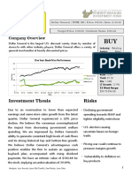 Sample Investment Thesis Dollar General