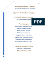 Trabajo Simulacion de Destilacion Multicomponente