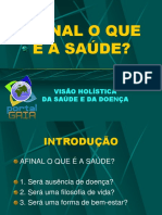 Visão holística da saúde em