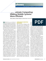 Approximate Computing Making Mobile Systems More Efficient