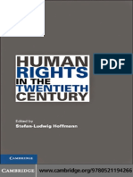 Stefan-Ludwig Hoffmann-Human Rights in the Twentieth Century (Human Rights in History) -Cambridge University Press (2010)