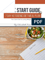 Ketogenic Quick Start Guide and 7 Day Meal Plan - Elizabeth Jane