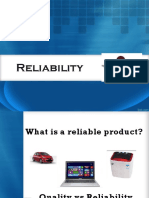 Reliability