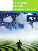 Forrester'S Security Forum Emea 2010: Navigating The New Security & Risk Reality