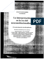  Seoane, José Antonio en La Interpretación en La Era Del Neoconstitucionalismo