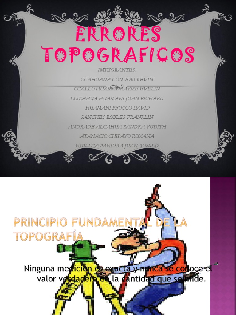 Topo Final | PDF | Standard Error | Measurement