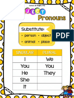 Subject Pronouns Introduction