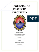 Salchicha Arequipena