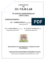 Vlsi Lab Manual