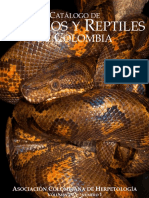 Catálogo de Anfibios y Reptiles de Colombia 2 PDF