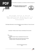 Relação entre a Força Máxima e a Força Explosiva e a Perform