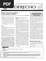 El Derecho - Boleto de compra venta inmobiliaria Argentina