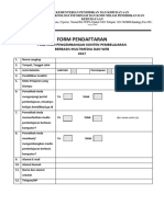 Form Pendaftaran: Pelatihan Pengembangan Konten Pembelajaran Berbasis Multimedia Dan Web 2017