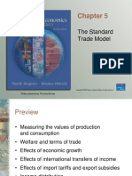 The Standard Trade Model: Slides Prepared by Thomas Bishop