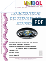 Informe de Caract. Del Petroleo y Kerogeno