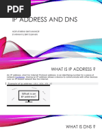 Ip Address and DNS