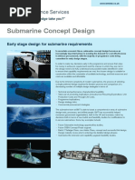 BMTDSL Submarine Concept Design Datasheet PDF