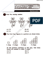 235788759 NSTSE 2012 Question Paper for Class 2