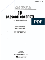 Vivaldi Schoenbach Bassoon Part Vol - 1 PDF