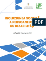 Studiu Incluziunea Sociala A Persoanelor Cu Dizabilitati 2017