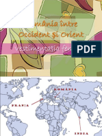 România Între Occident Şi Orient