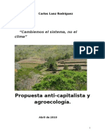 Propuesta Anti-Capitalista y Agroecologia
