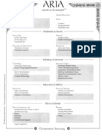Aria Record Sheets PDF