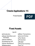 Oracle Fixed Assets